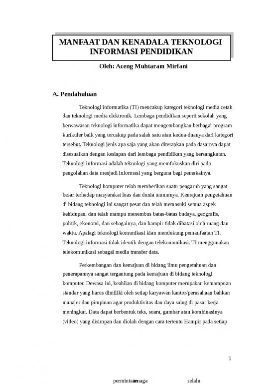 picture_Manfaat Dan Kendala Teknologi Informasi Pendidikan | Ilmu Kependidikan